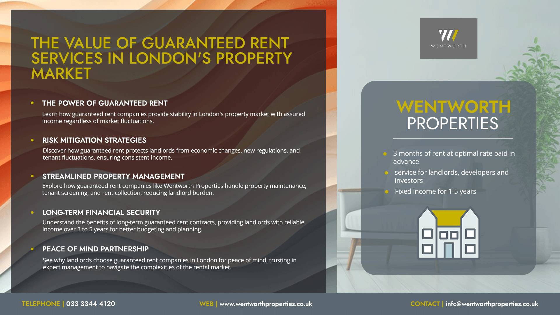 guaranteed rent services in london