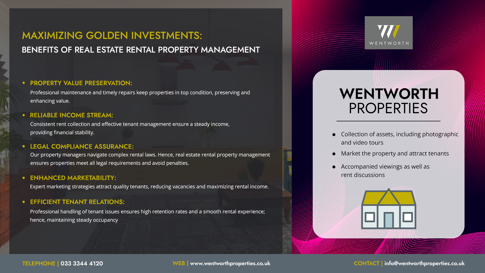 information about rental property management in london